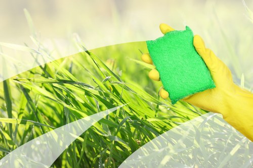 Illustration representing first-party cookies on a carpet cleaning website