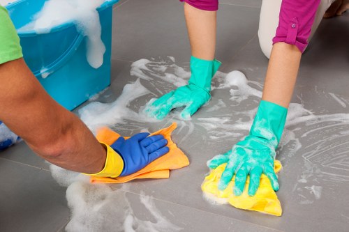 Office cleaning in Enfield including desks, meeting rooms, and shared spaces