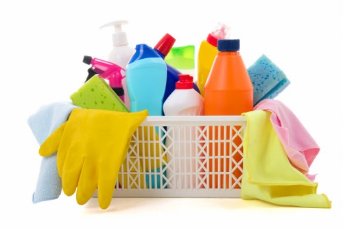 Experienced Enfield cleaners performing detailed commercial cleaning