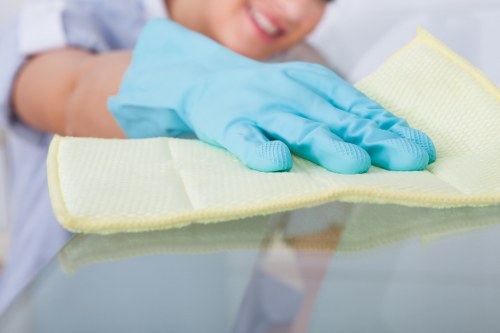 Professional end of tenancy cleaning in Enfield kitchen area
