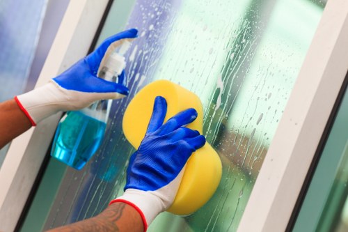 Commercial office cleaning in Enfield with hygienic workspace maintenance