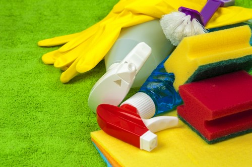 Freshly cleaned carpet fibres after professional carpet cleaning in Enfield