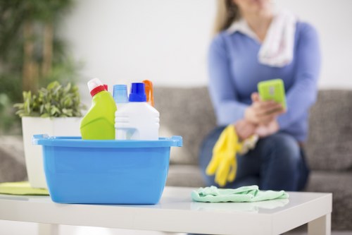 Domestic cleaning service in Enfield for kitchen and bathroom areas