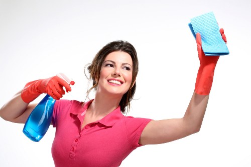 Fresh and spotless home interior with house cleaning in Enfield